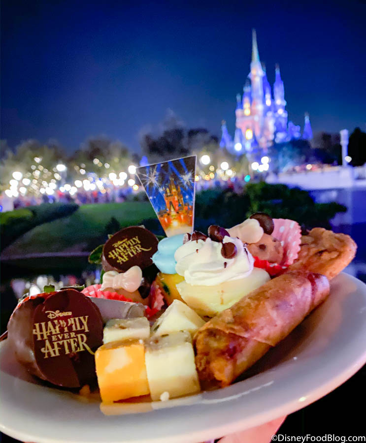 Disney World Magic Kingdom's AfterFireworks Dessert Party the disney