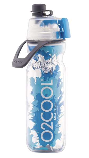 02Cool Kids' Mist N Sip Water Bottle, Assorted Disney, 12-oz.