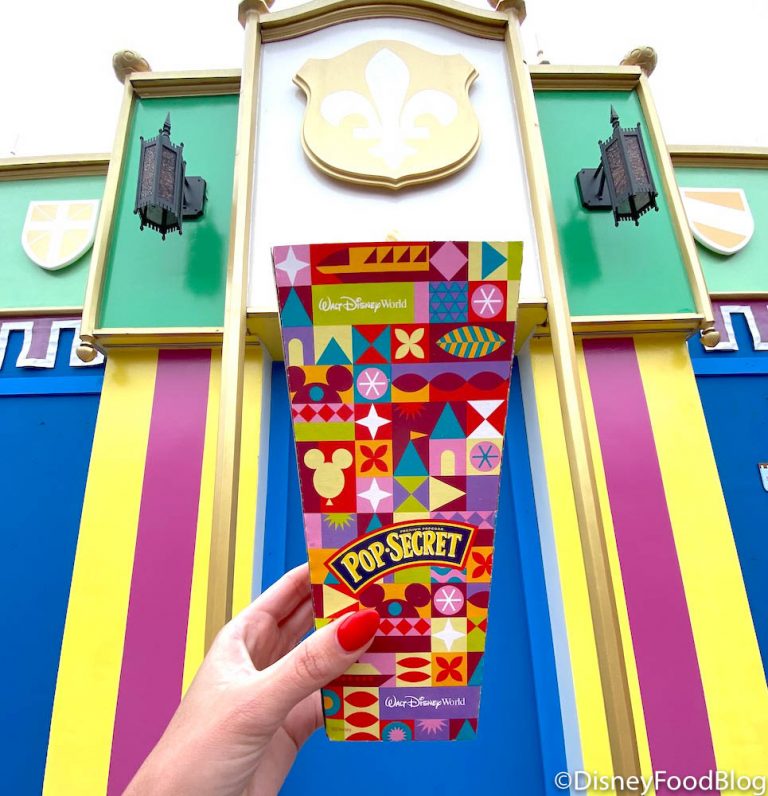 NEWS! The Disney World Popcorn Boxes Have Gotten a Little Mary Blair