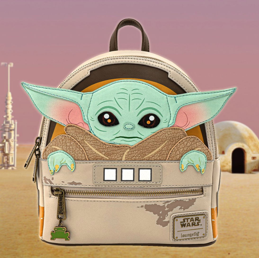 Three New Loungefly Baby Yoda Bags NOW At the Emporium In Magic Kingdom 