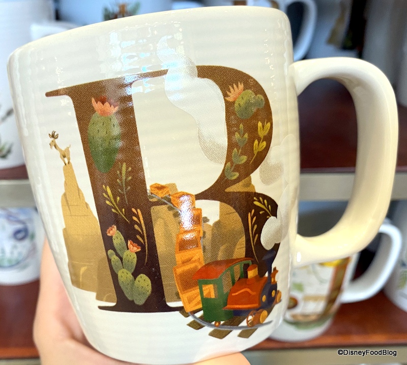 Disney Parks ABC Letters C is for Cinderella/'s Castle Ceramic Coffee Mug New