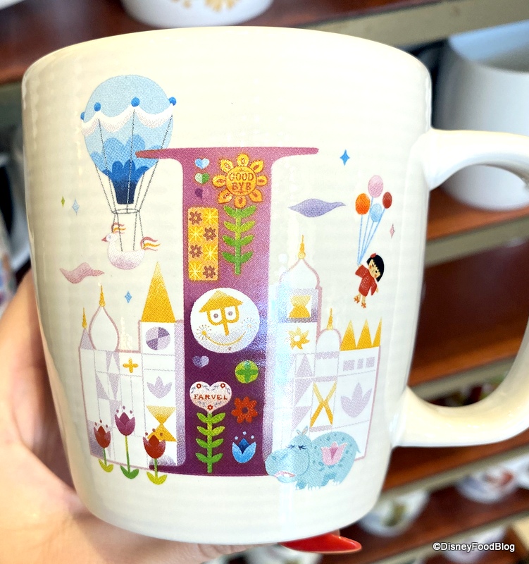 ABC Disney Letters I Is For It's A Small World Disney Mug 