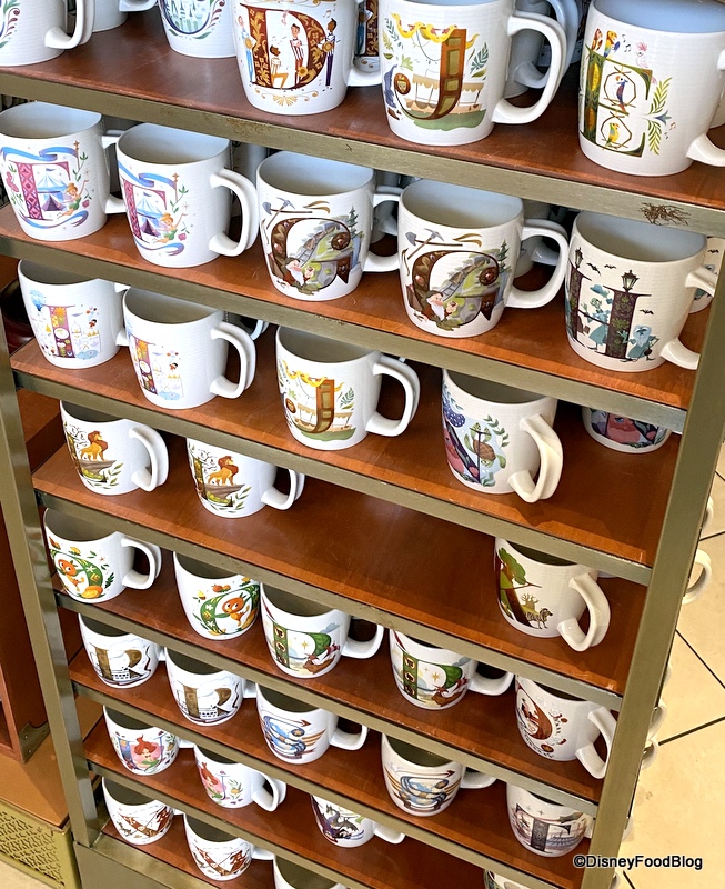 We Literally NEED All 26 of These New ABC Mugs in Disney World!