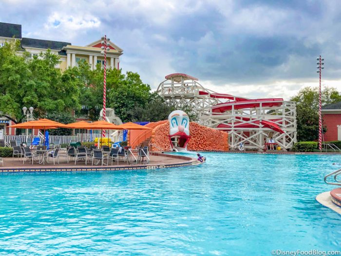 Photos! Our First Time Swimming In a Reopened Disney World Pool 