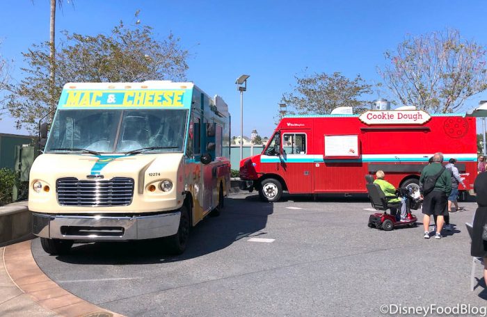 News: The Disney Springs Food Trucks Officially Reopened During the DAY Today in Disney Springs! 