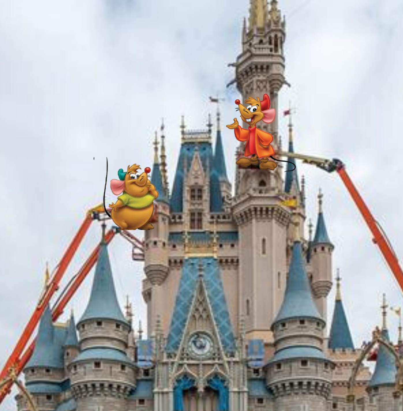 Cinderella Castle Refurb At Disney World Got You Down See What This Dfb Reader Did To Brighten Our Day The Disney Food Blog