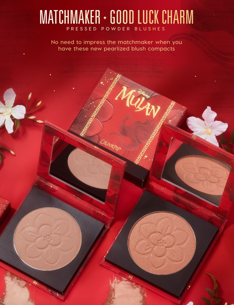 This Disney and ColourPop Mulan Makeup Collection is a MATCH Made In ...