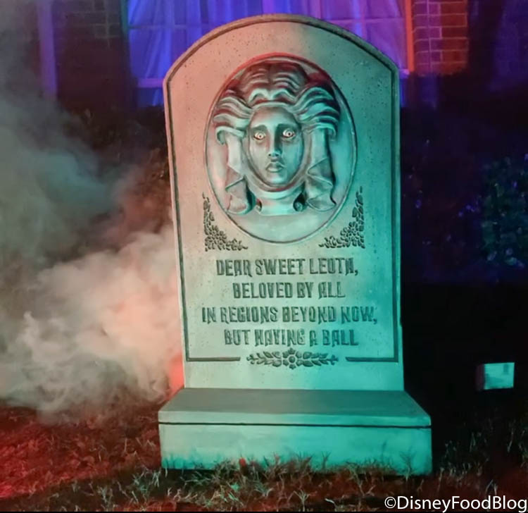 disney haunted mansion madame leota animated tombstone