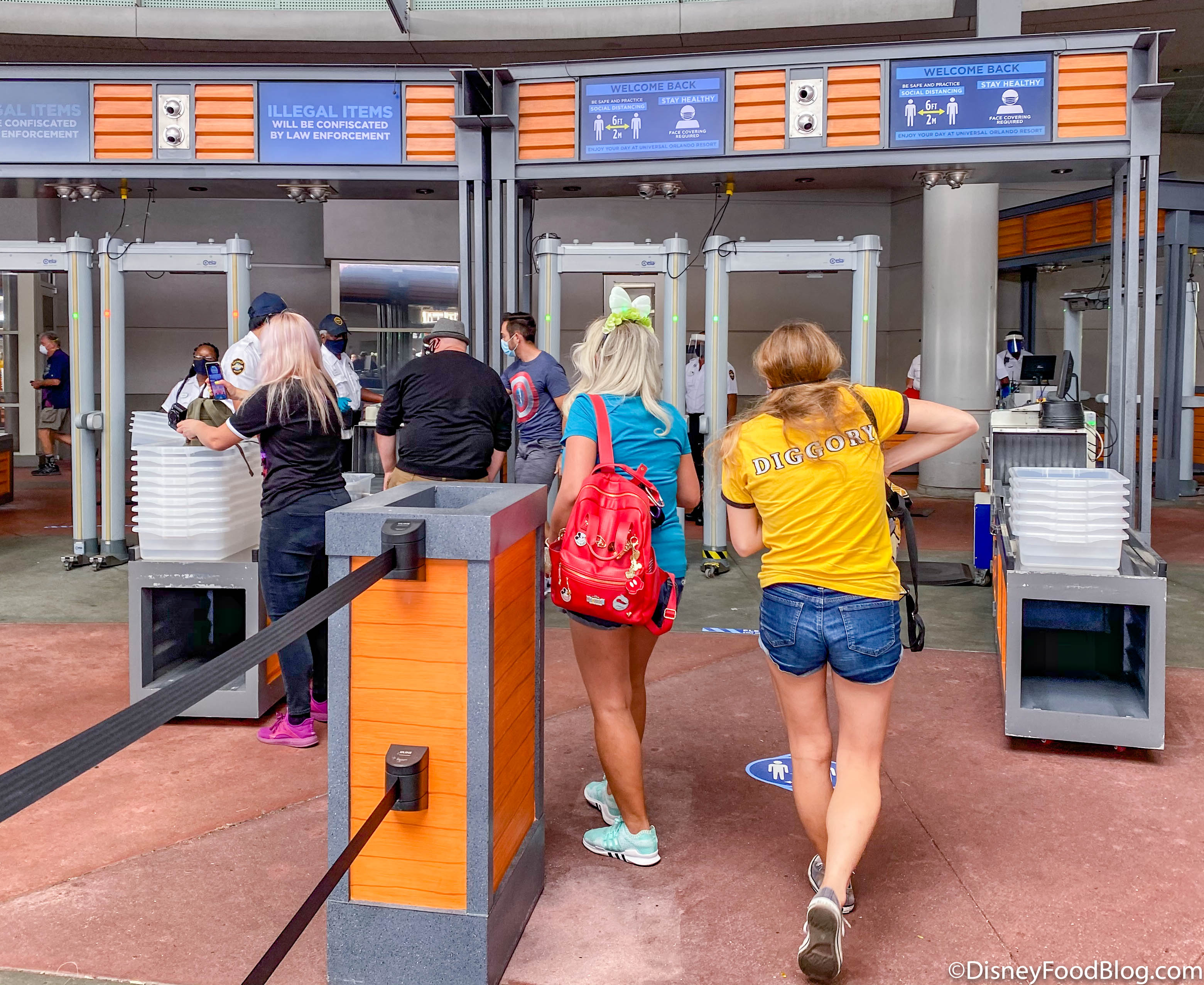 Our Experience with Temperature Checks at the Newly Reopened Universal