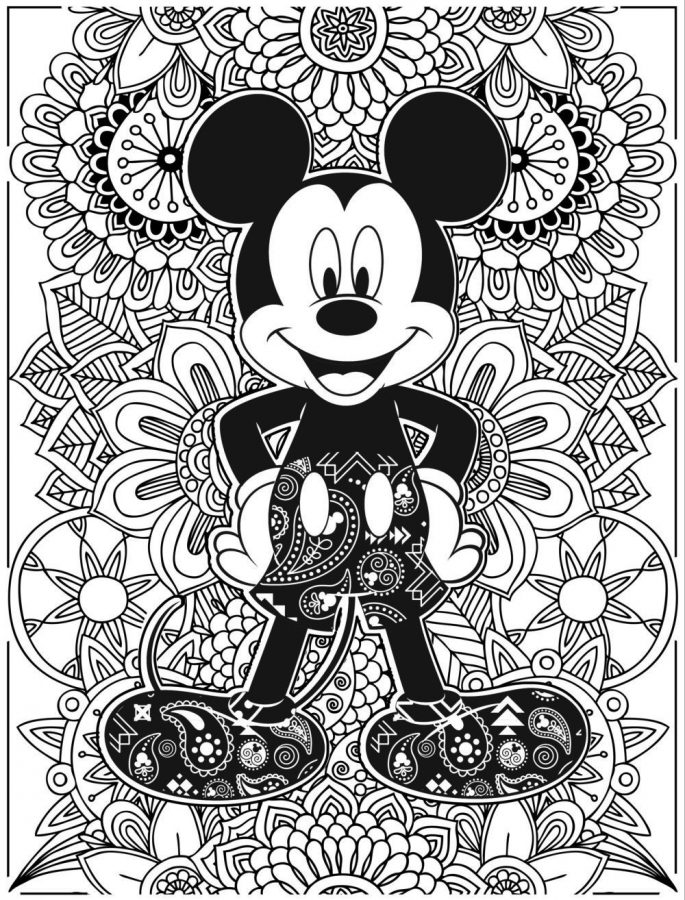 41 Collections Coloring Pages Disney Cartoon Characters  Latest Free