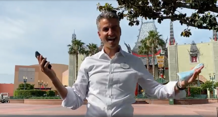 Chairman of Disney Parks Josh D’Amaro Shares a Message On the Reopening of the Disney Parks 