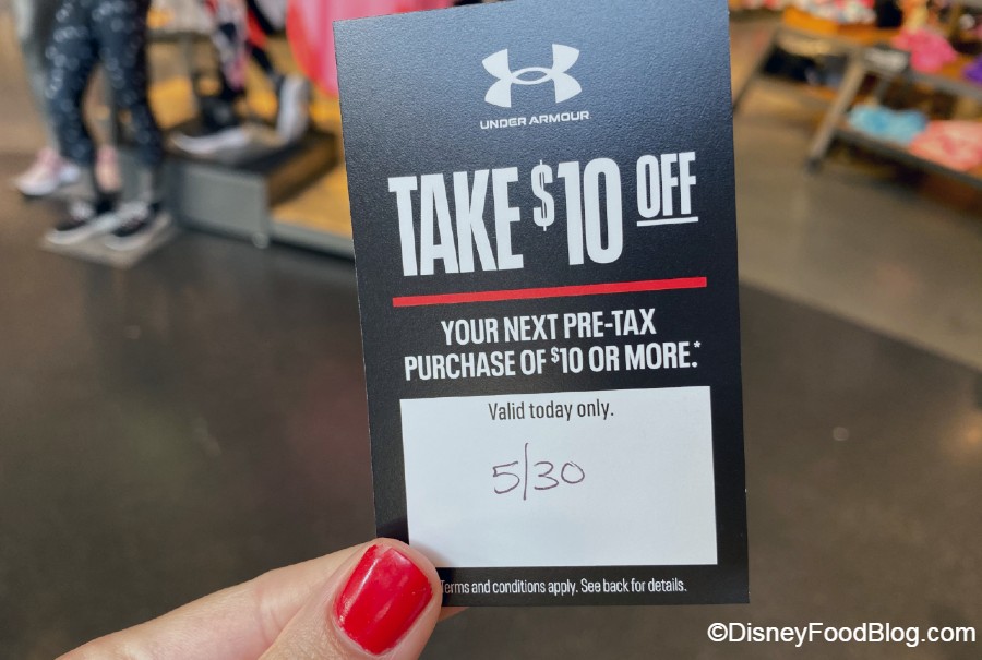 under armour coupon august 2019