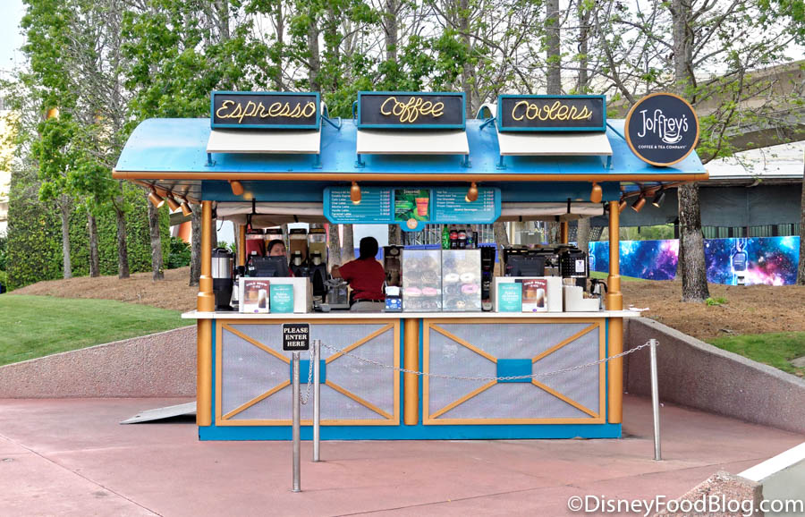 Where to get Joffrey's coffee at Disney World 