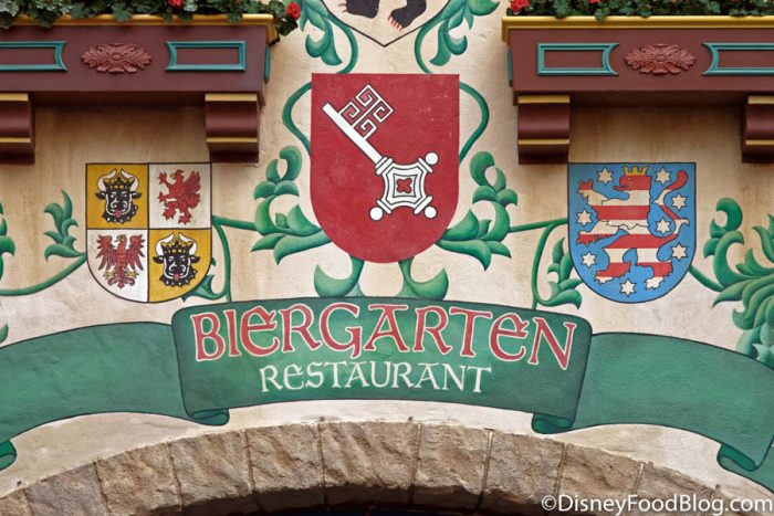 Biergarten Restaurant | the disney food blog
