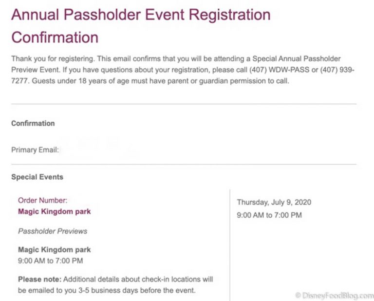 NEWS: Registration For Disney World's Annual Passholder Previews Is NOW ...