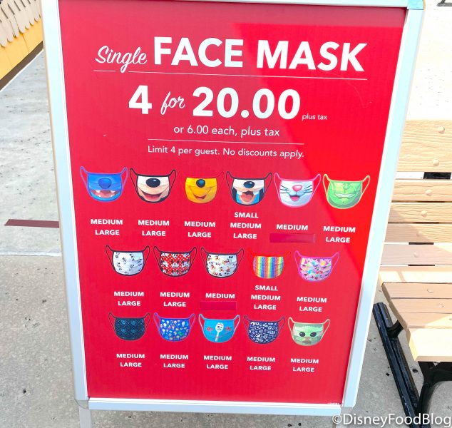 NEW! Disney Is NOW Selling Extra-Large Face Masks 