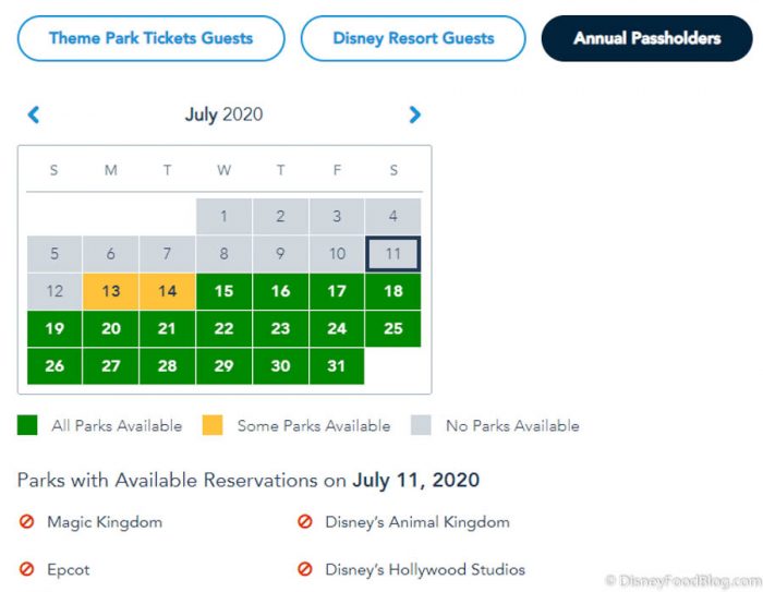 News! Annual Passholders Can NOW Make Disney World Theme Park Reservations! 