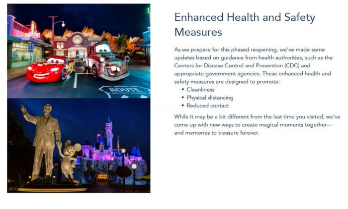 Disneyland Has Launched a NEW Webpage With Reopening Details 