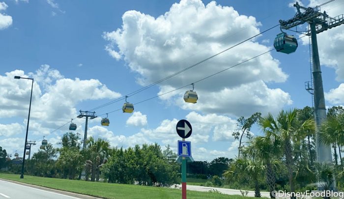 Guess What Disney World Transportation Is BACK in the Sky Today! 