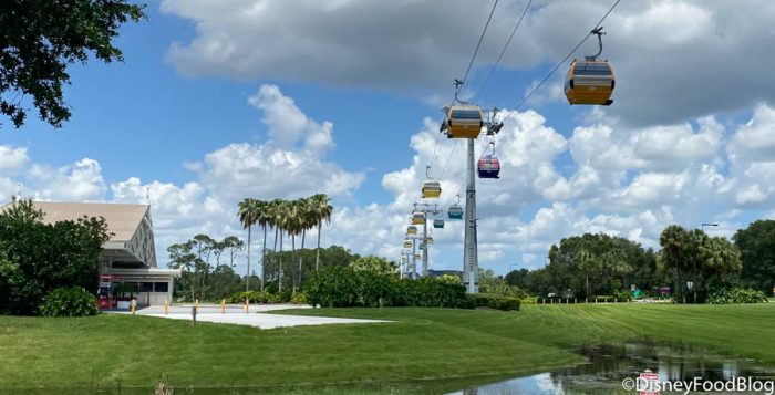 Guess What Disney World Transportation Is BACK in the Sky Today! 