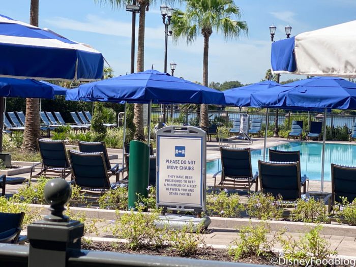 Photos! Our First Time Swimming In a Reopened Disney World Pool 