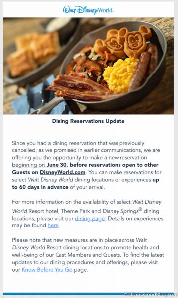 News! Disney World Theme Park Dining Reservations Are Now OPEN…But Are You Eligible To Make Yours? 