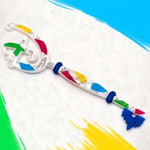 Coming Soon! Check Out the COLORFUL New Ink & Paint Collectible Disney Key! 