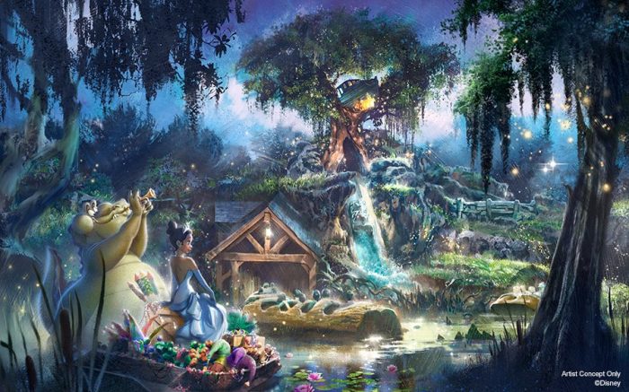 NEWS and Photo: Splash Mountain Will Be Re-Themed to Princess and the Frog In Disney World and Disneyland 