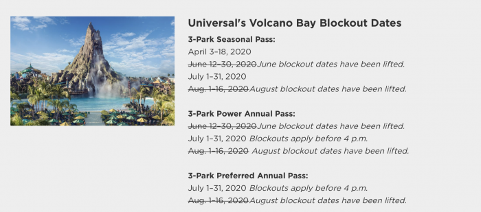 NEWS: Universal Orlando Lifts Summer Blockout Dates for Select Annual Passholders 