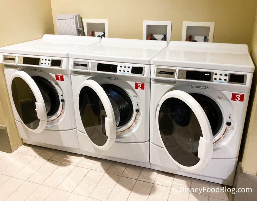 do disney hotels have laundry facilities
