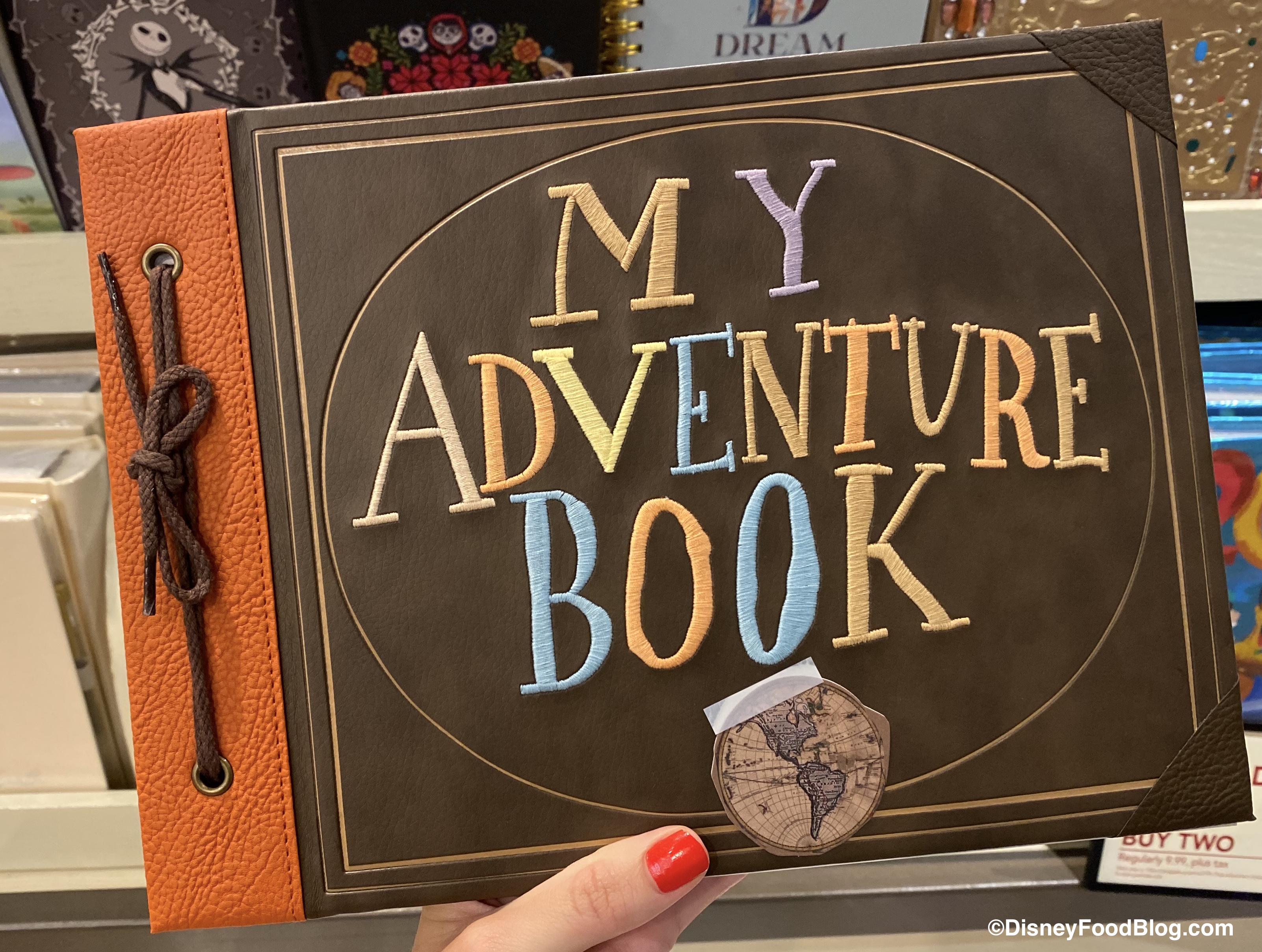 Adventure is Out There! Take a Peek Inside This Journal We Spotted in  Disney World!