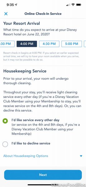 Here’s What Disney World’s Online Check-In For Resort Hotel Guests Looks Like! 