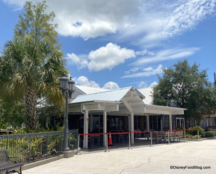 PHOTOS! Here’s a Construction Update On the NEW Patio Shine Bar Coming to Chef Art Smith’s Homecomin’ in Disney Springs! 