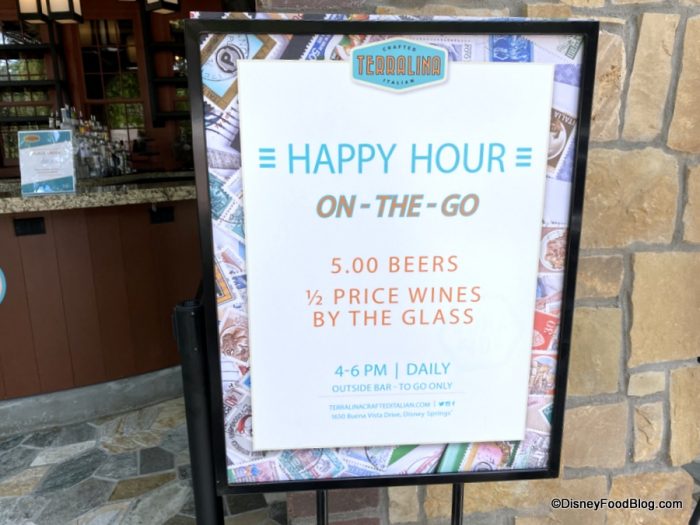 Find Out Where You Can Enjoy Happy Hour ‘On-The-Go’ in Disney Springs! 