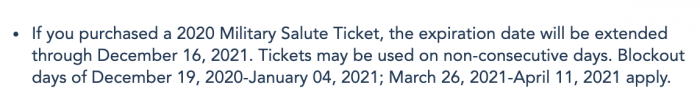 News! Disneyland’s 2020 Military Salute Tickets Are Being Extended! 