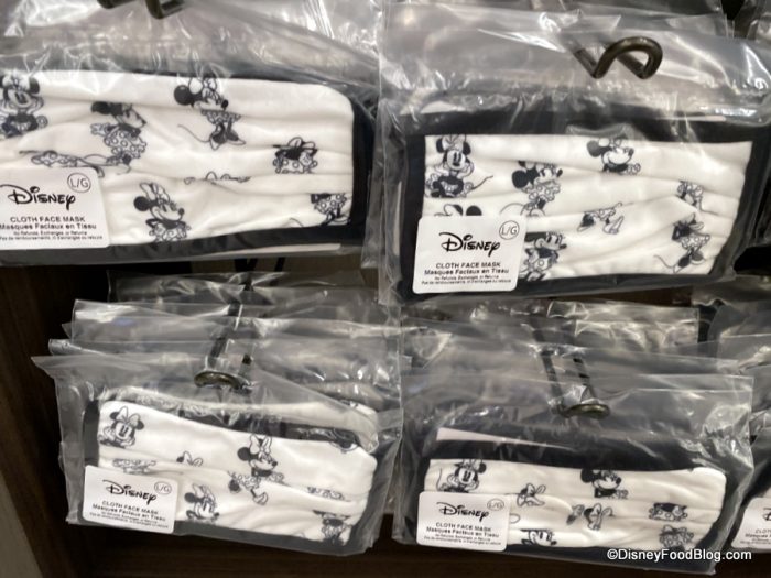 SPOTTED! Disney Character Face Masks Available For Purchase in Disney World’s Magic Kingdom 