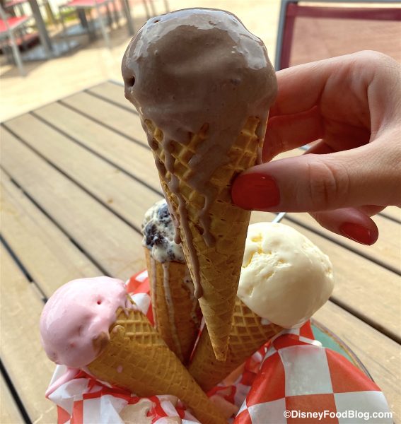 Review: You Won’t Believe Where You Can Get MINI Ice Cream Cones in Disney World! 
