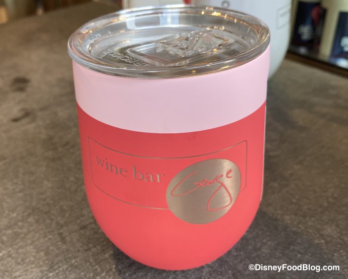 The Basket at Wine Bar George in Disney Springs Debuted a NEW Corkcicle That’s Pretty in Pink! 