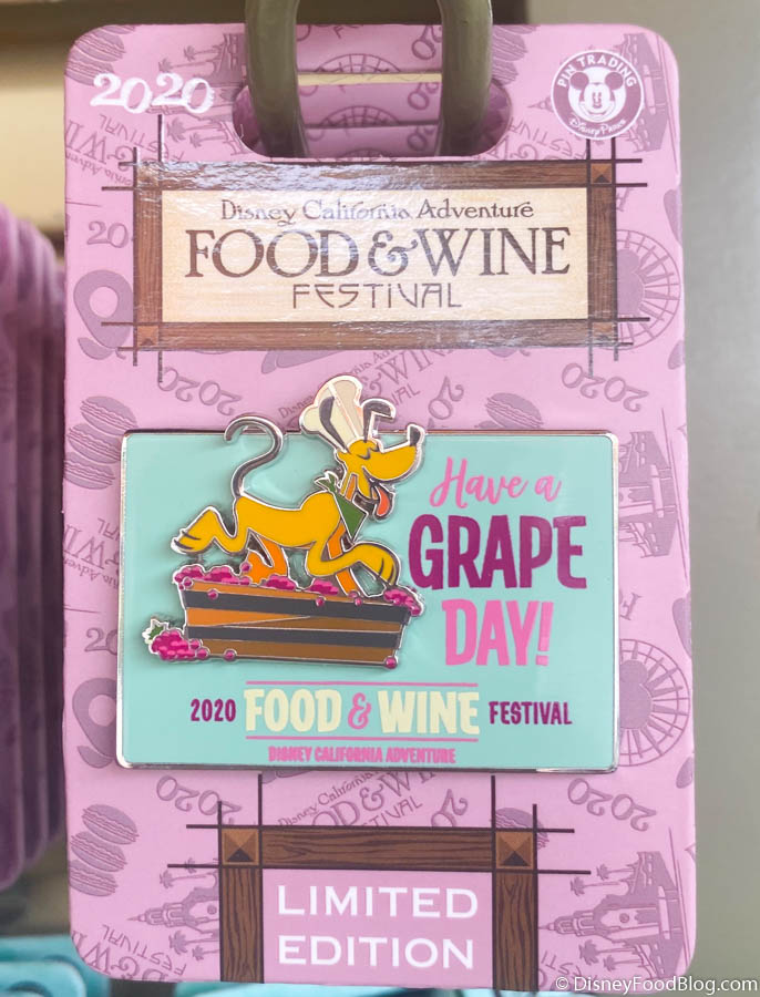 DCA Food & Wine 2018 Swirl Sip Savor AP Pin Mickey Mouse LE 3000 New Unworn 