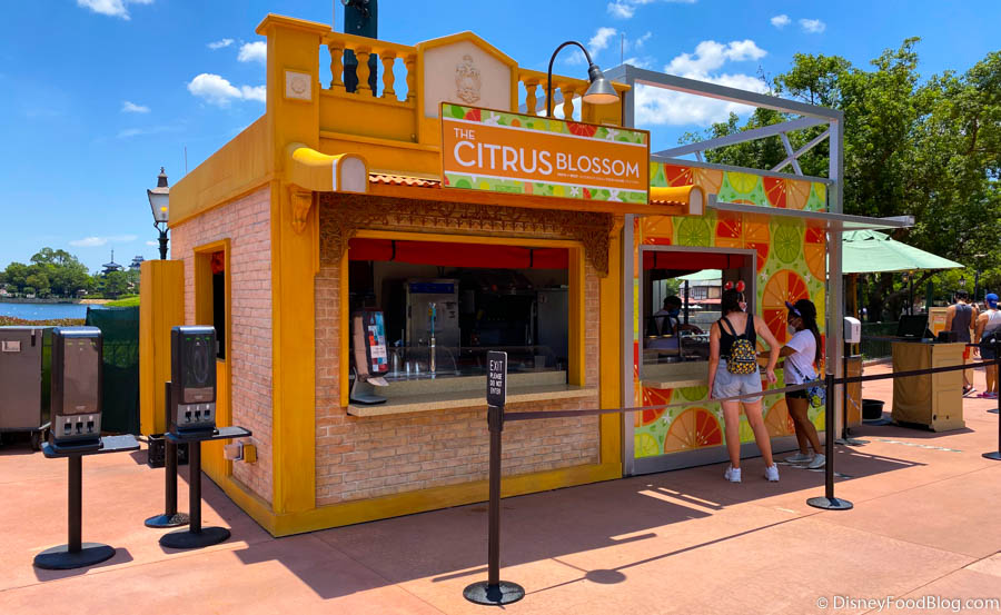 Surprise! A Taste of EPCOT Food & Wine Festival Booths are OPEN at the