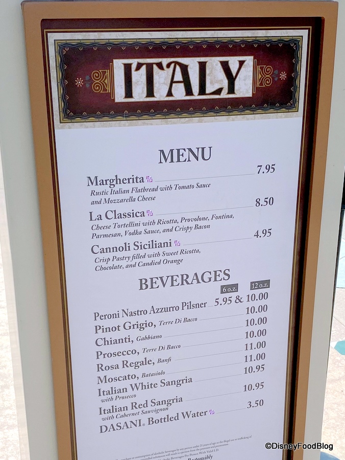 Review Come to the Italy Booth at EPCOT’s Food and Wine Festival For