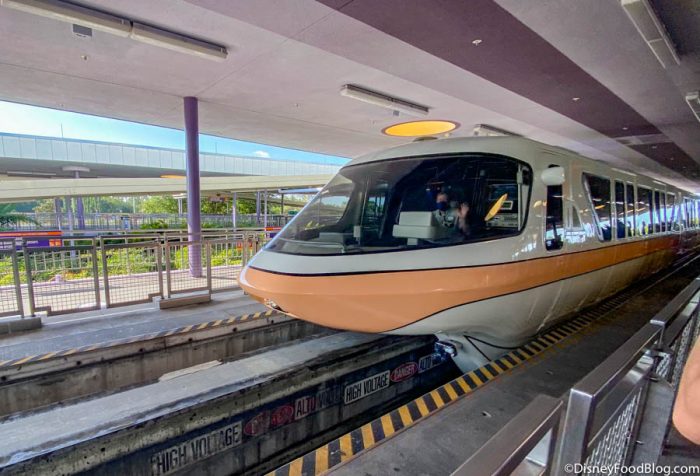 Here’s What It’s Like to Ride the Monorail in a Reopened Disney World! 