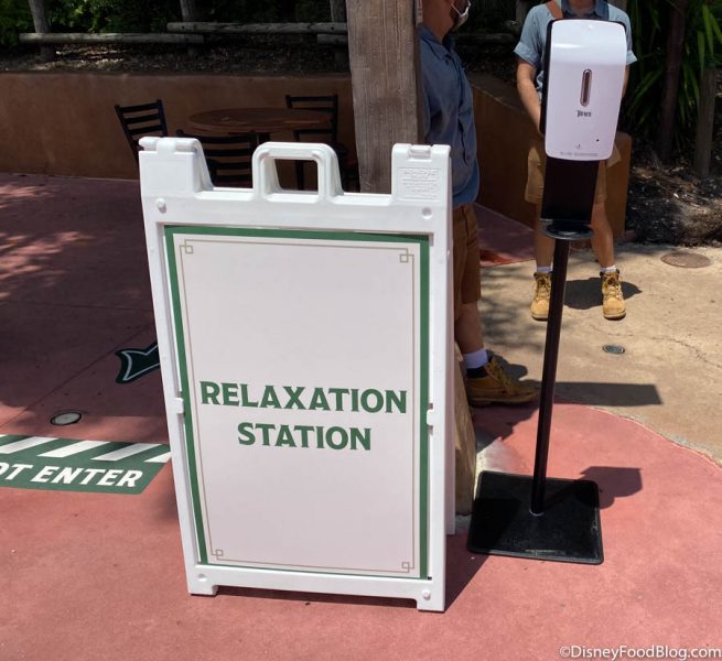 PHOTOS: First Look at Disney World’s “No Mask” Relaxation Stations 