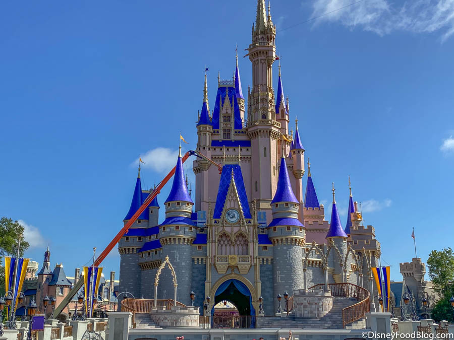 Disney Photo Album - Walt Disney World Castle - Black & Gold