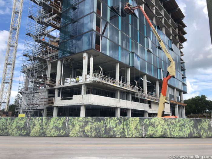 PHOTOS: Construction Continues on Disney World’s New ‘The Cove’ Hotel 