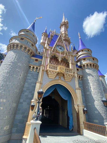 You’ve GOT to See the Bizarre Paint-By-Number on Cinderella Castle in Disney World Right Now 