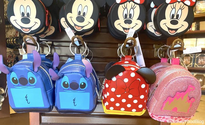 DISNEY WORLD MINNIE MOUSE KEY CHAIN CLIP FOR PURSE BACKPACK BAG ZIPPER PULL FOB 