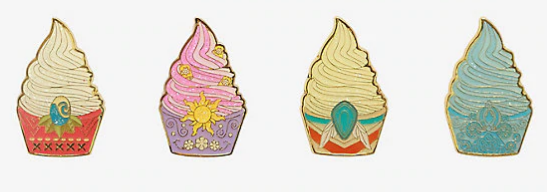 These Disney Princess Ice Cream Pins are too Sweet to Pass Up! 