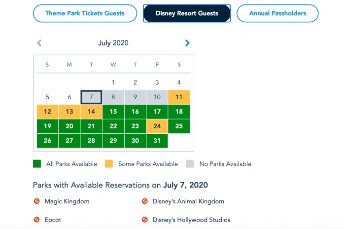 Disney World’s Park Pass Is Showing MORE Reservation Availability Again — But It’s Going Fast 