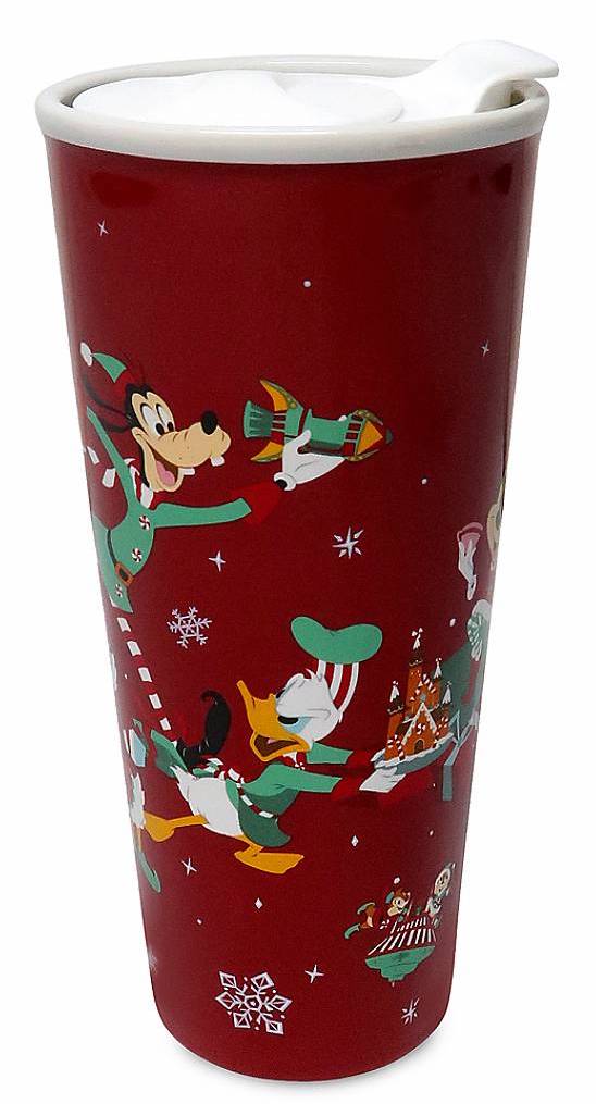 Disney Christmas Tumbler Cup Walt Disney World Minnie Mickey Snow White IN STOCK 